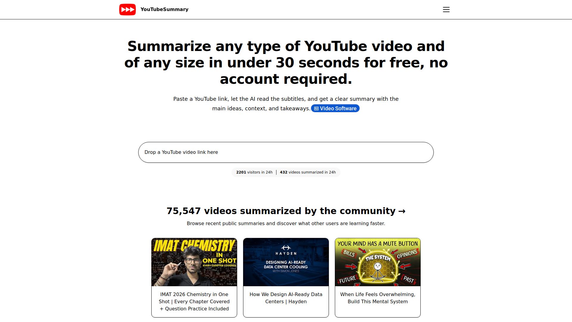 YouTube Summary