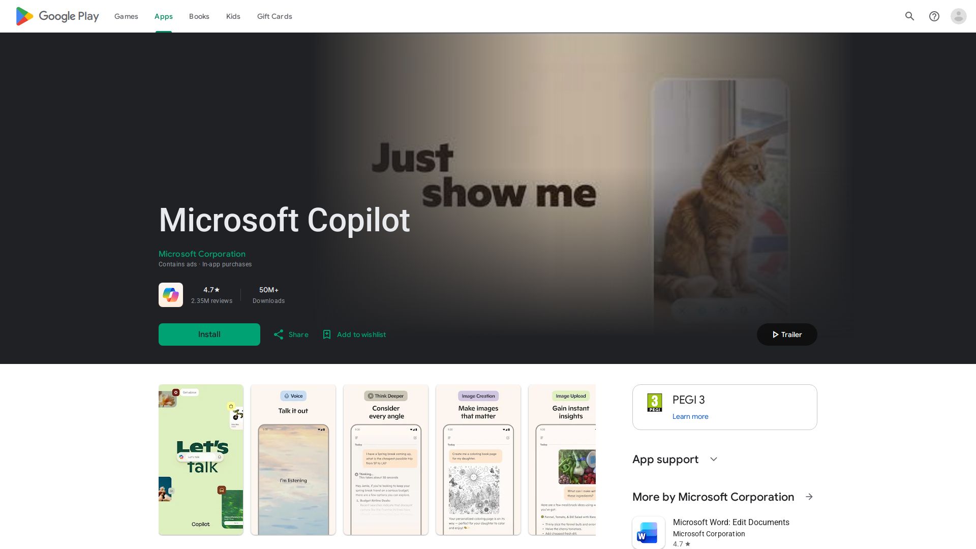Microsoft Copilot for Android