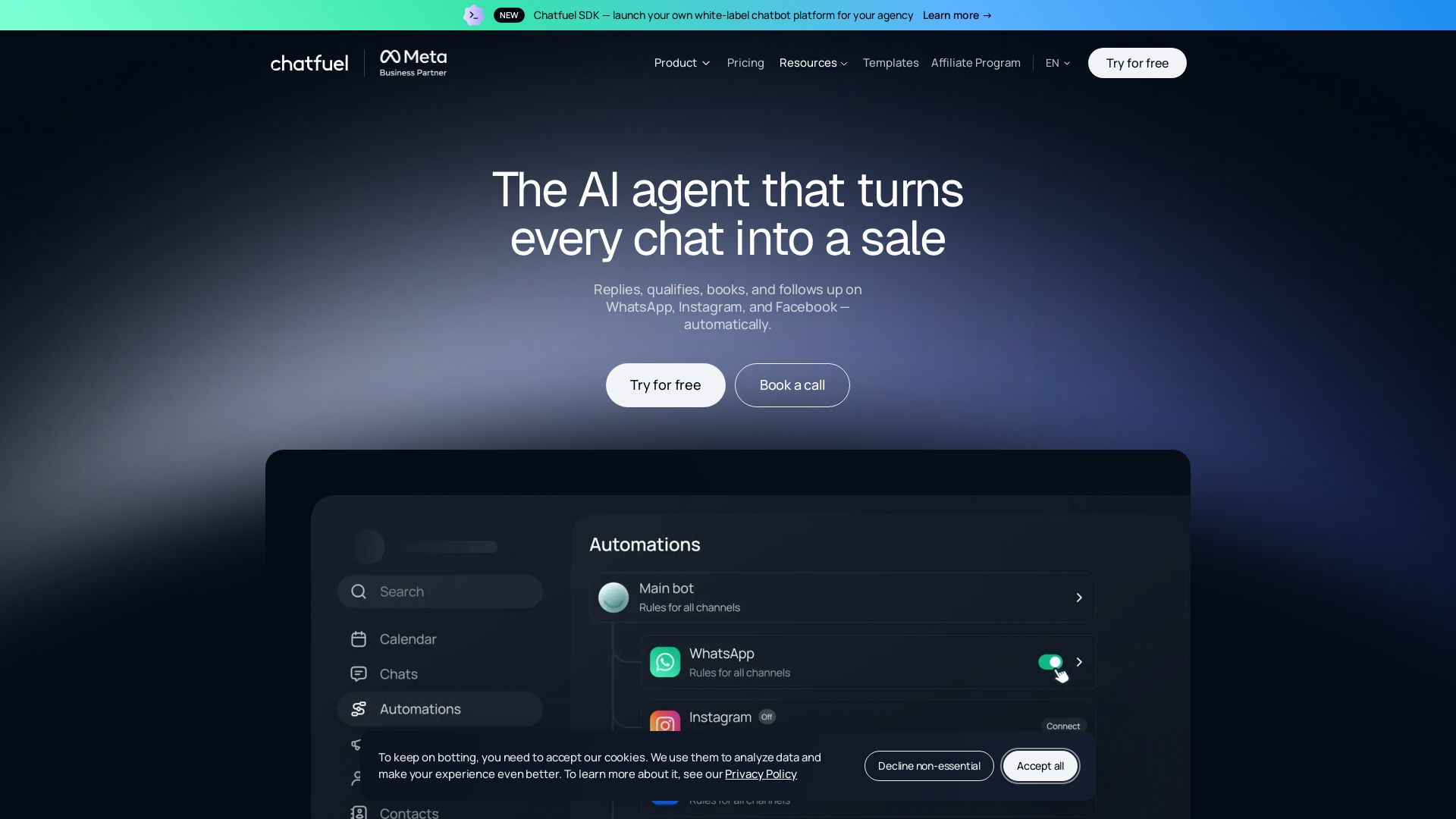 Chatfuel AI