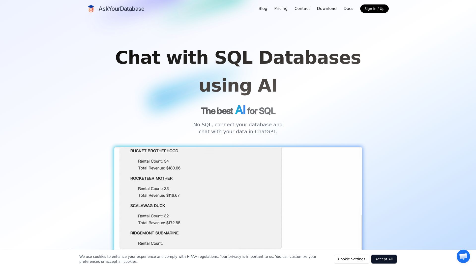 AskYourDatabase