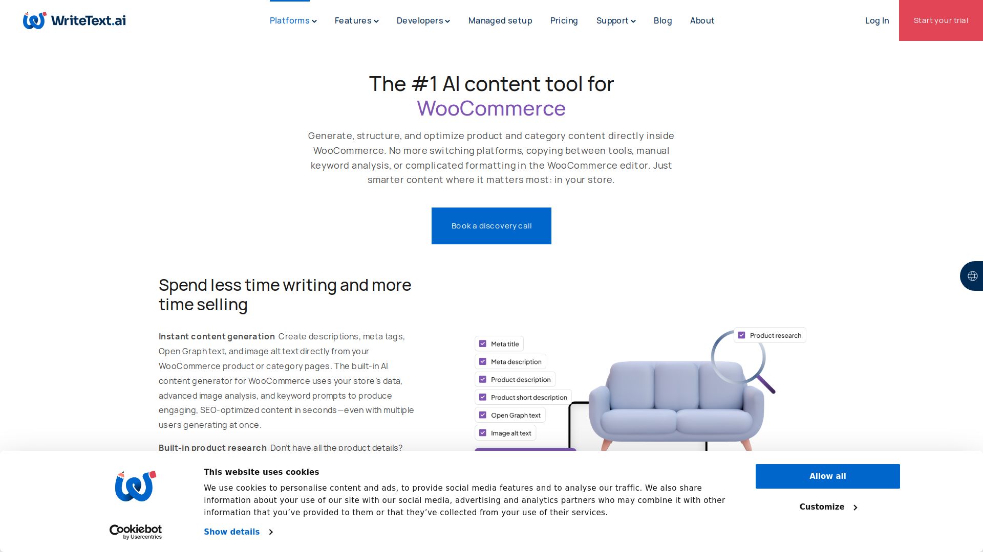 WriteText.ai for WooCommerce