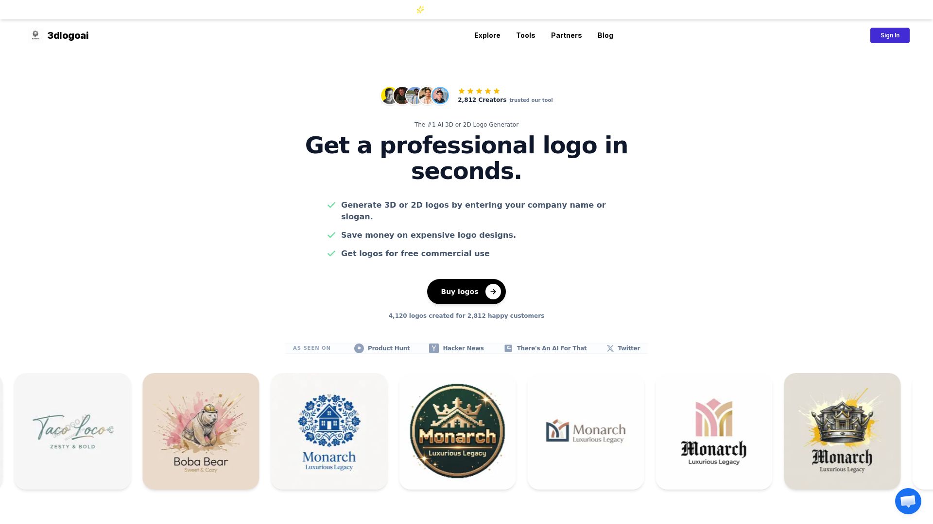 3DLogoAI