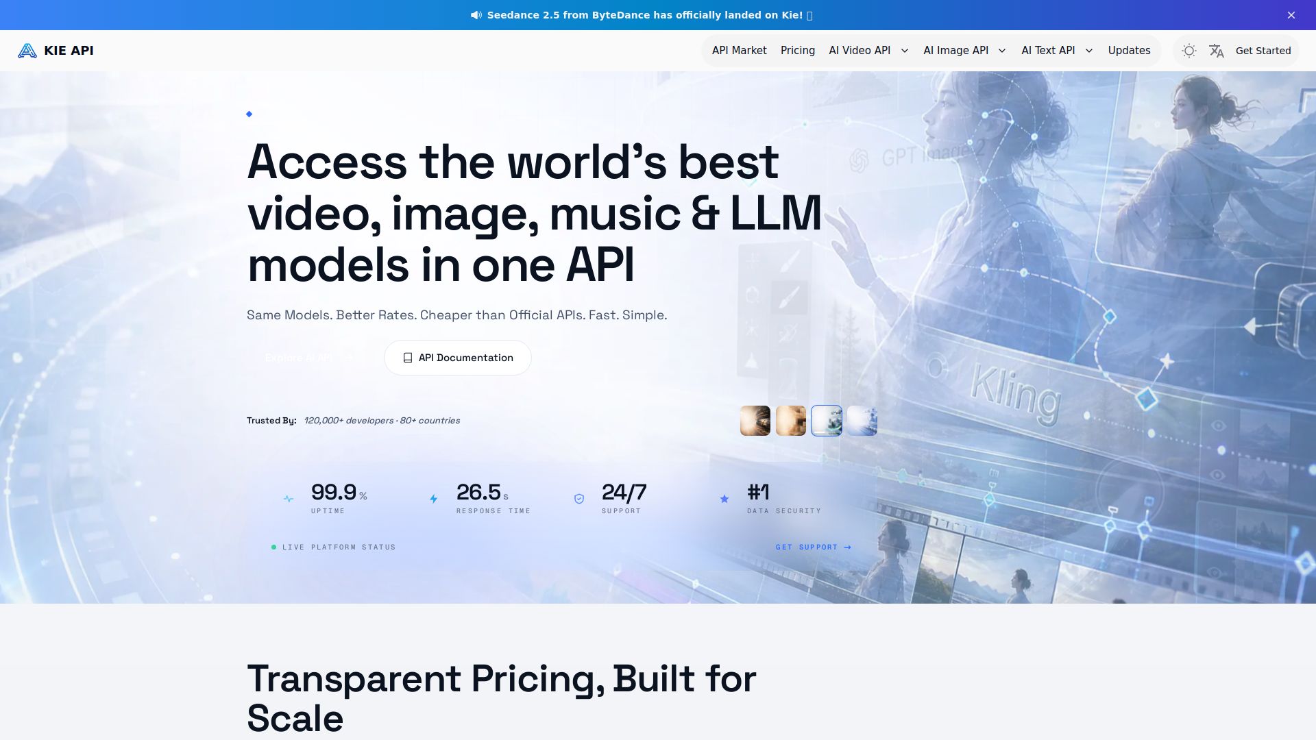 Kie.ai: Affordable & Secure DeepSeek R1 API