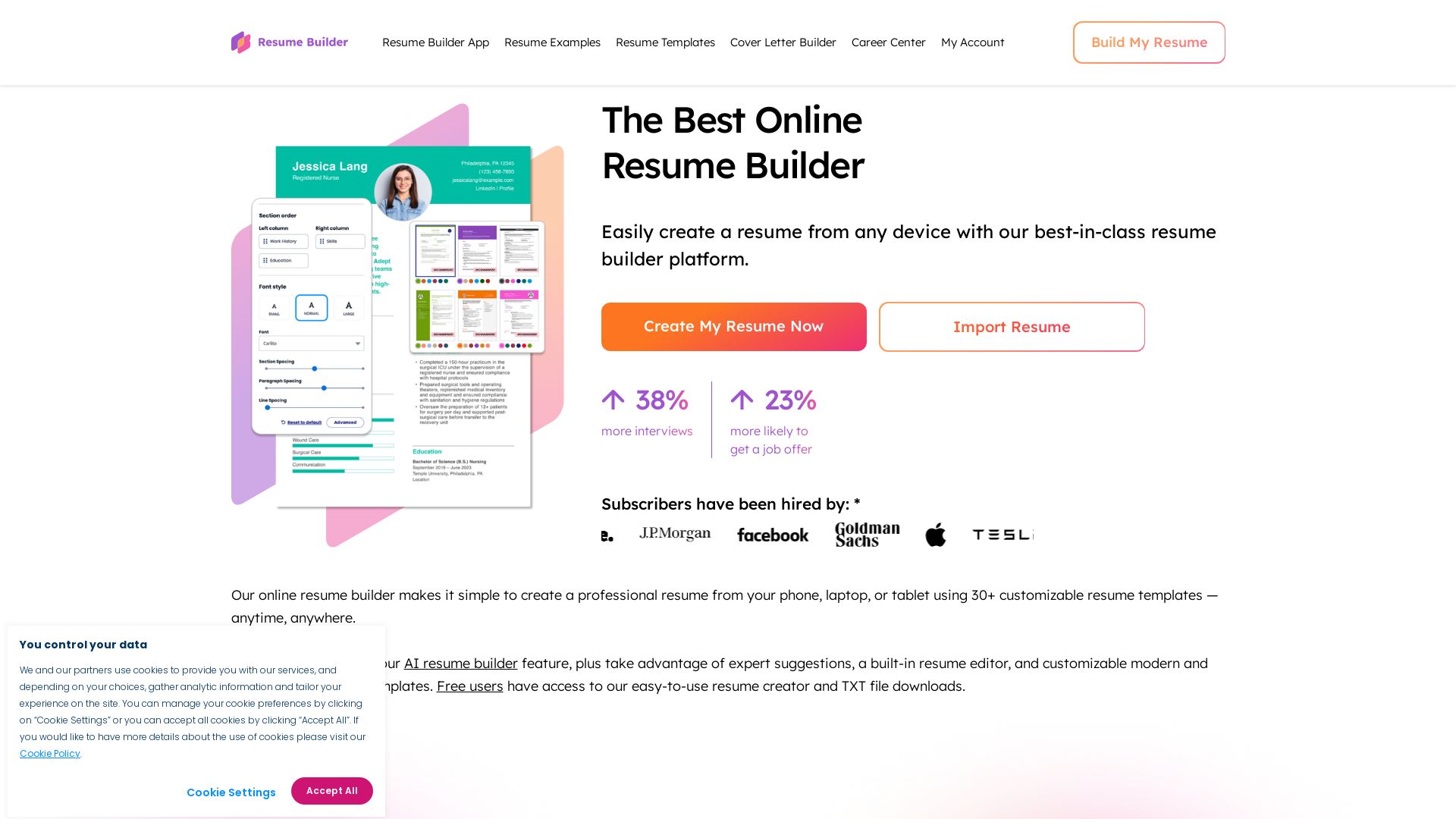 ResumeBuilder