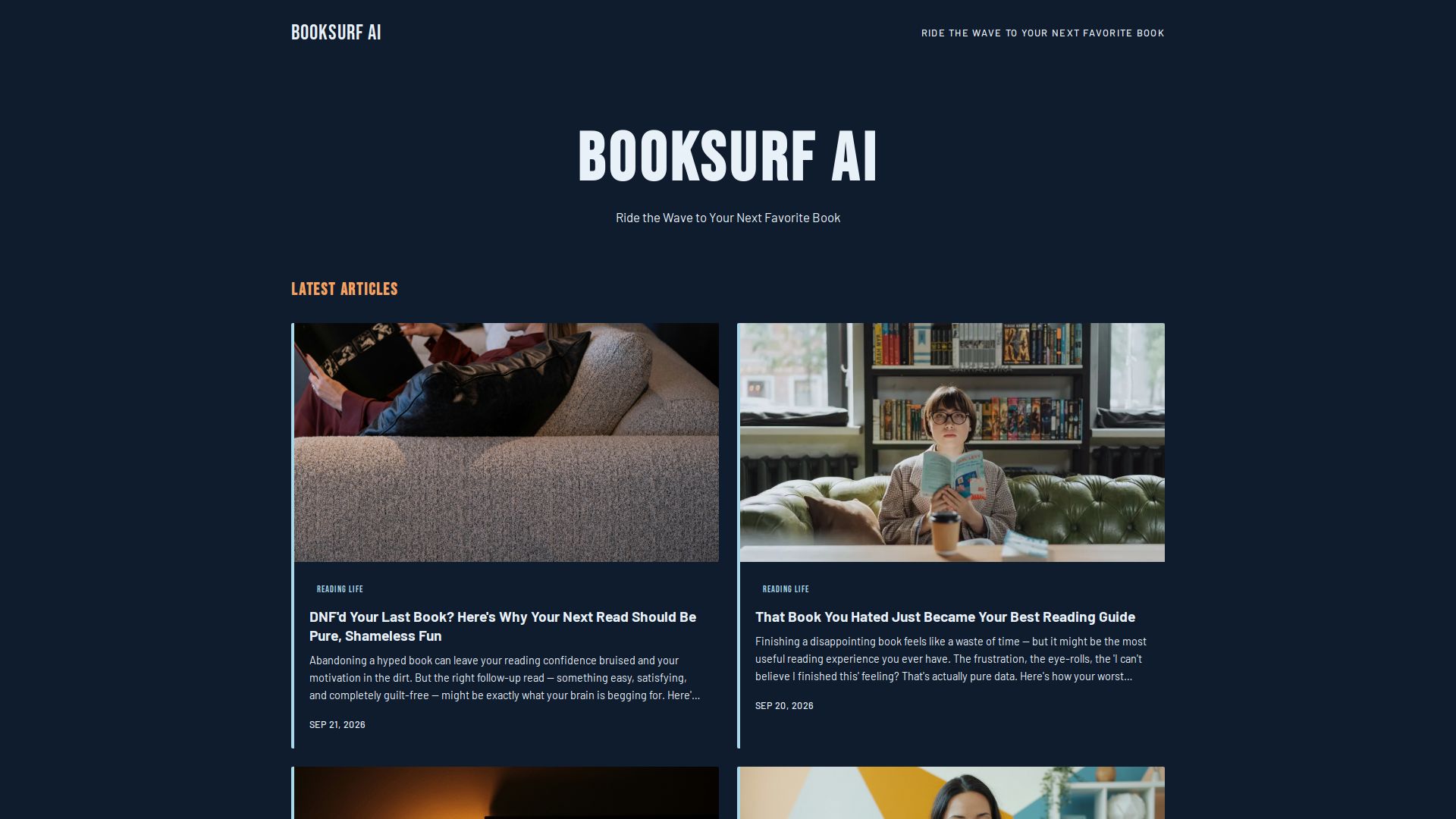 BookSurfAI