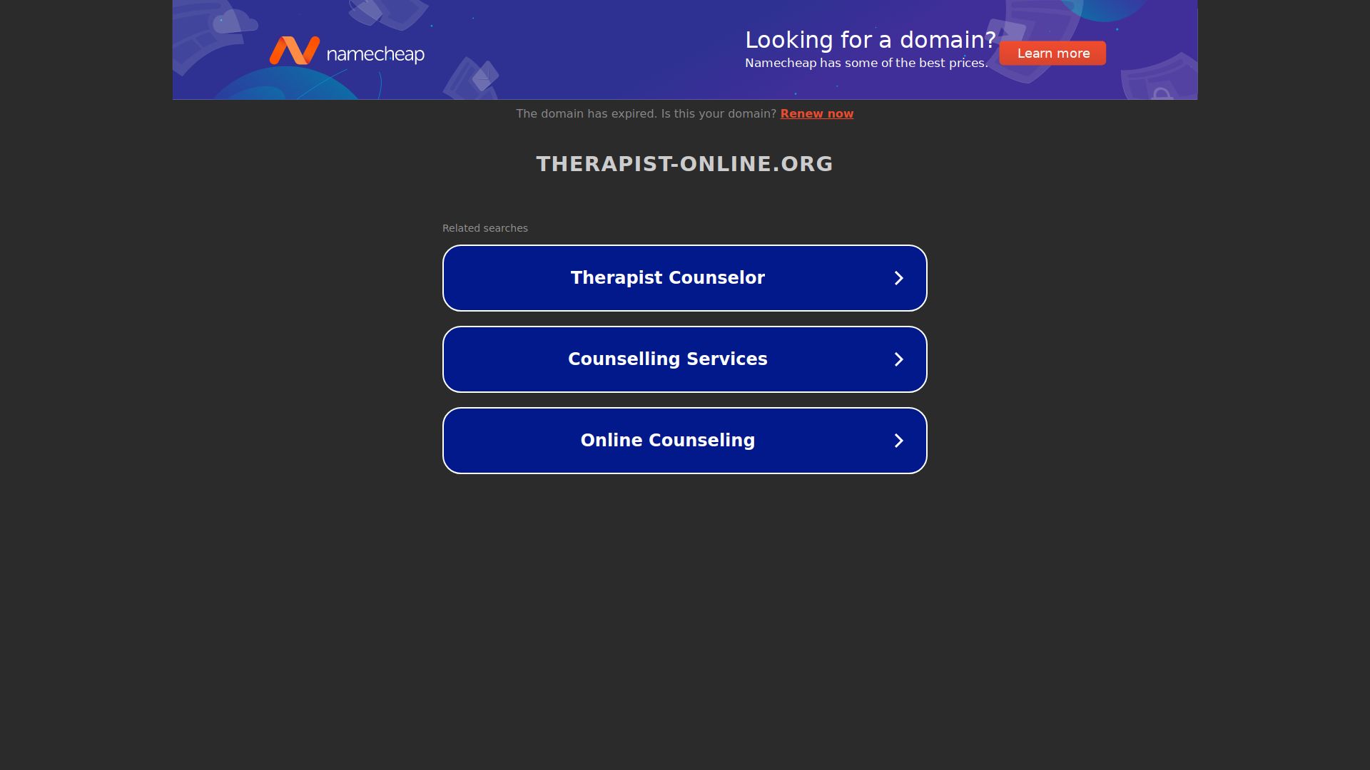 Therapist Online
