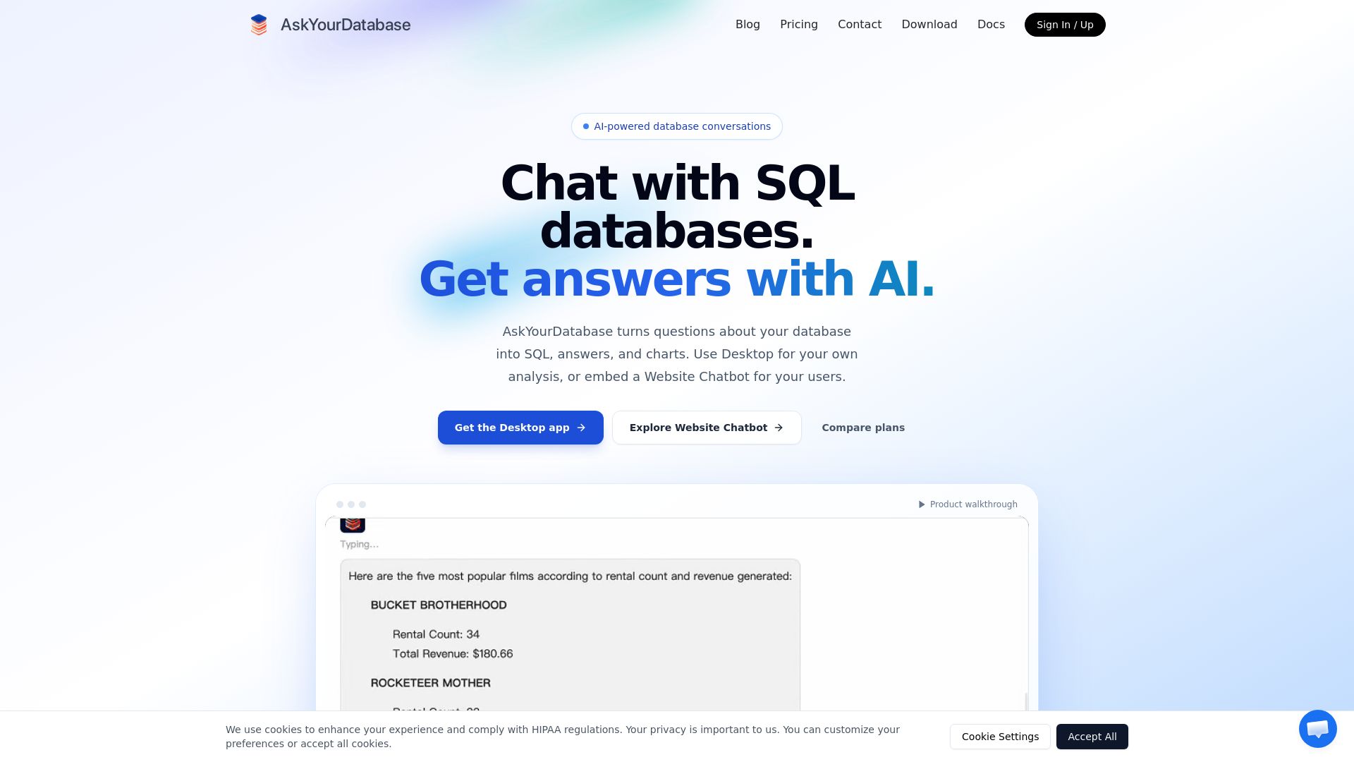 AskYourDatabase