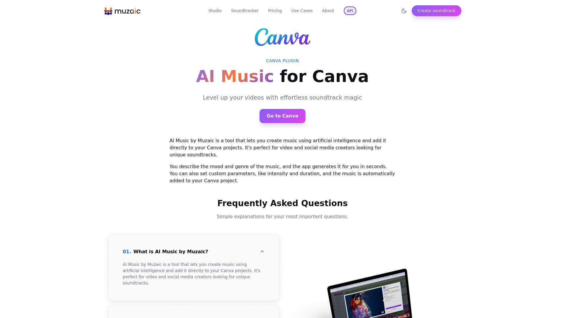 Muzaic for Canva