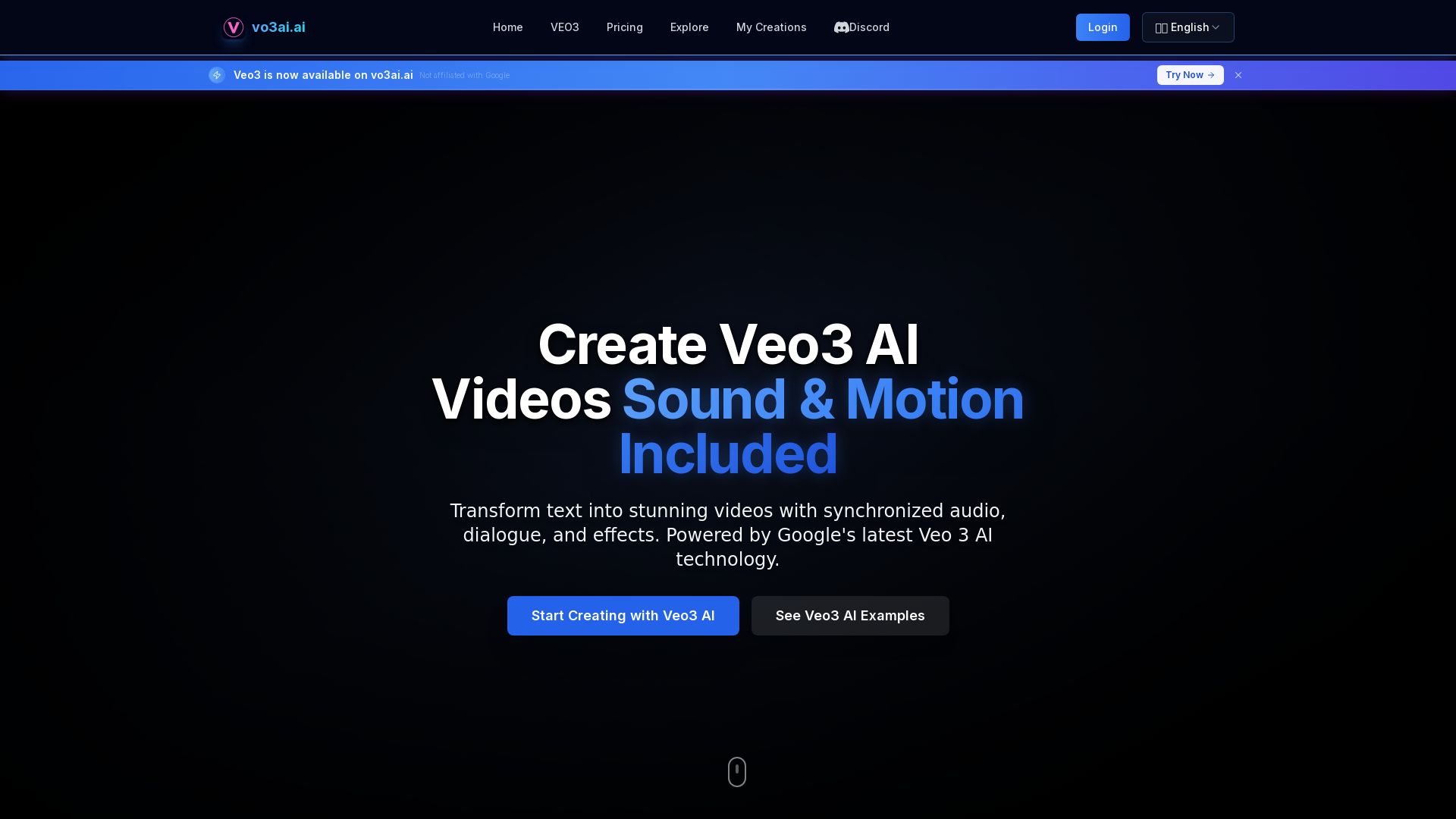 Veo 3 AI: Next-Gen Video & Audio Creation by Google Veo
