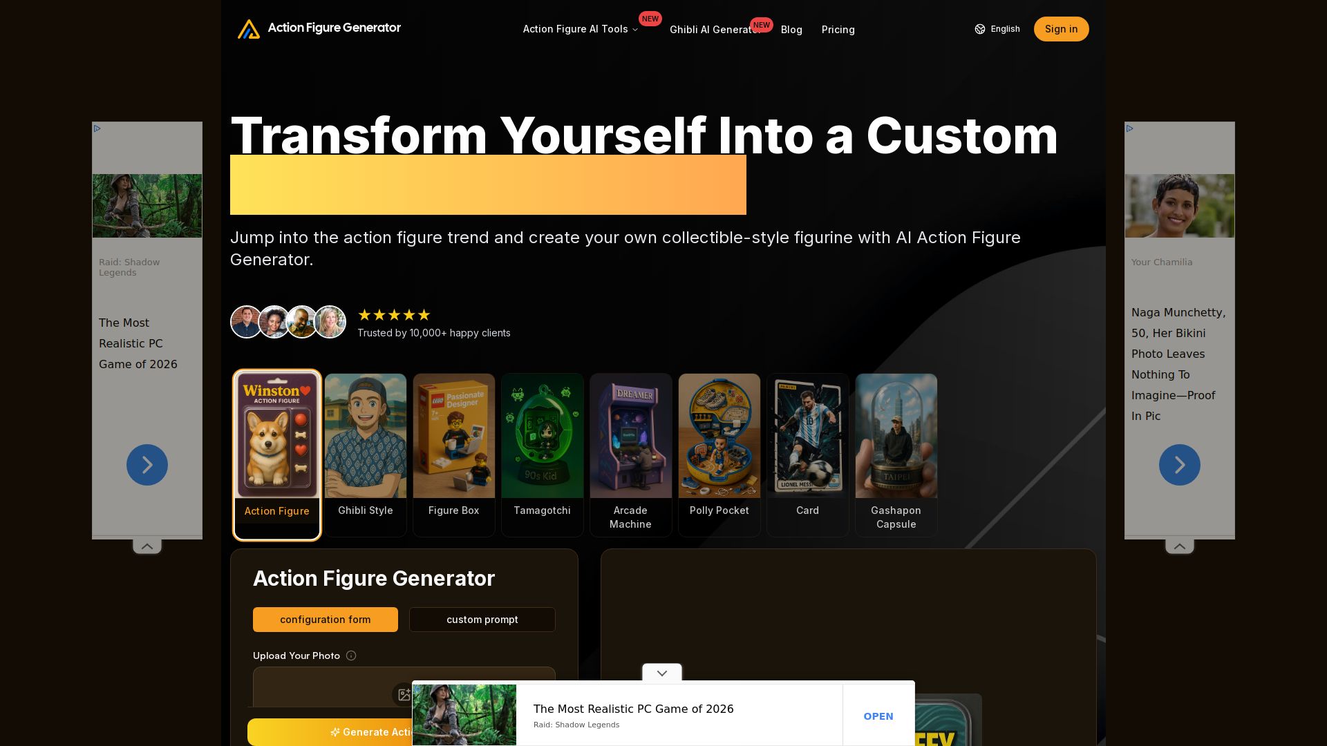 Action Figure Generator