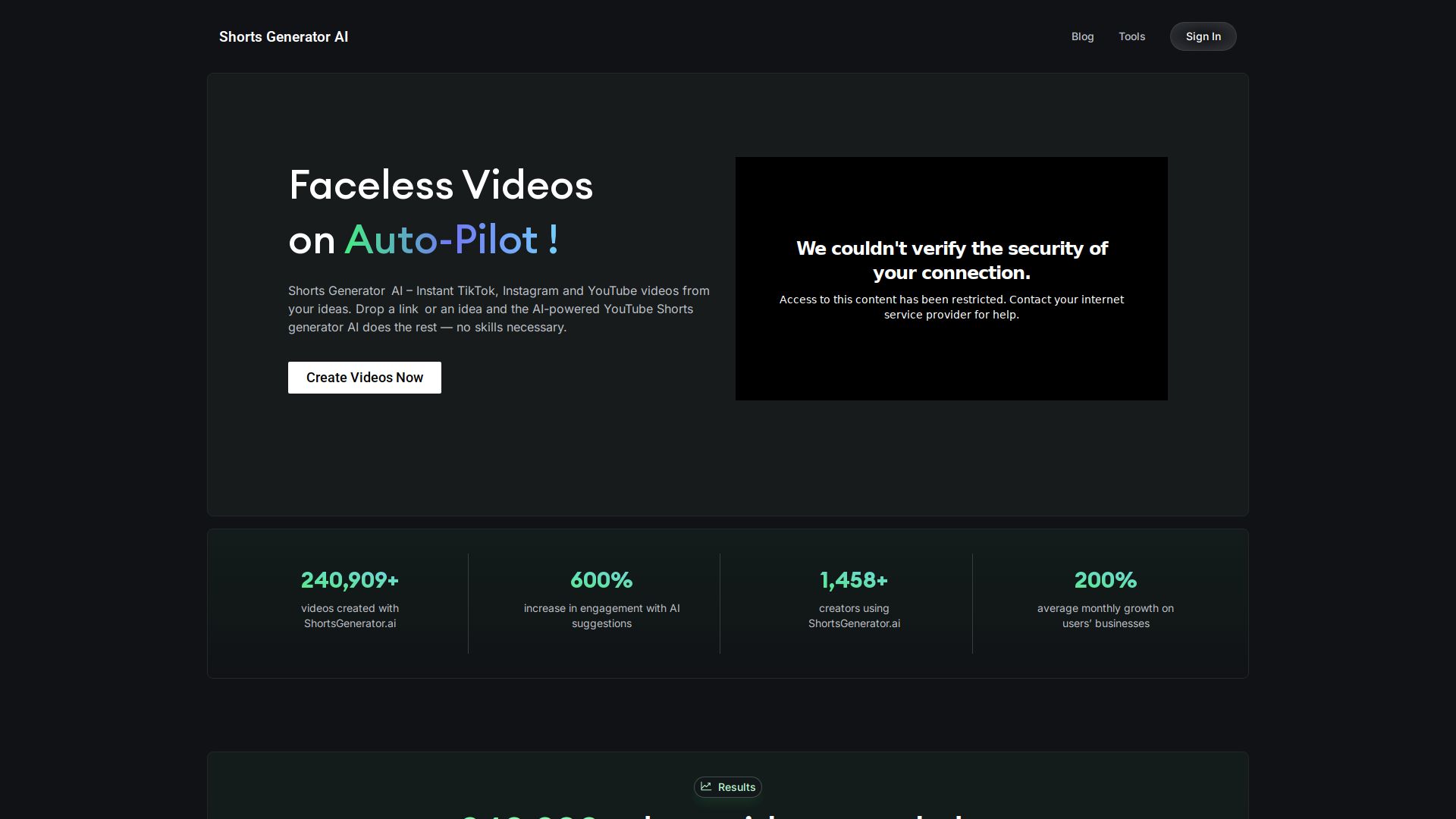 AI Shorts Generator