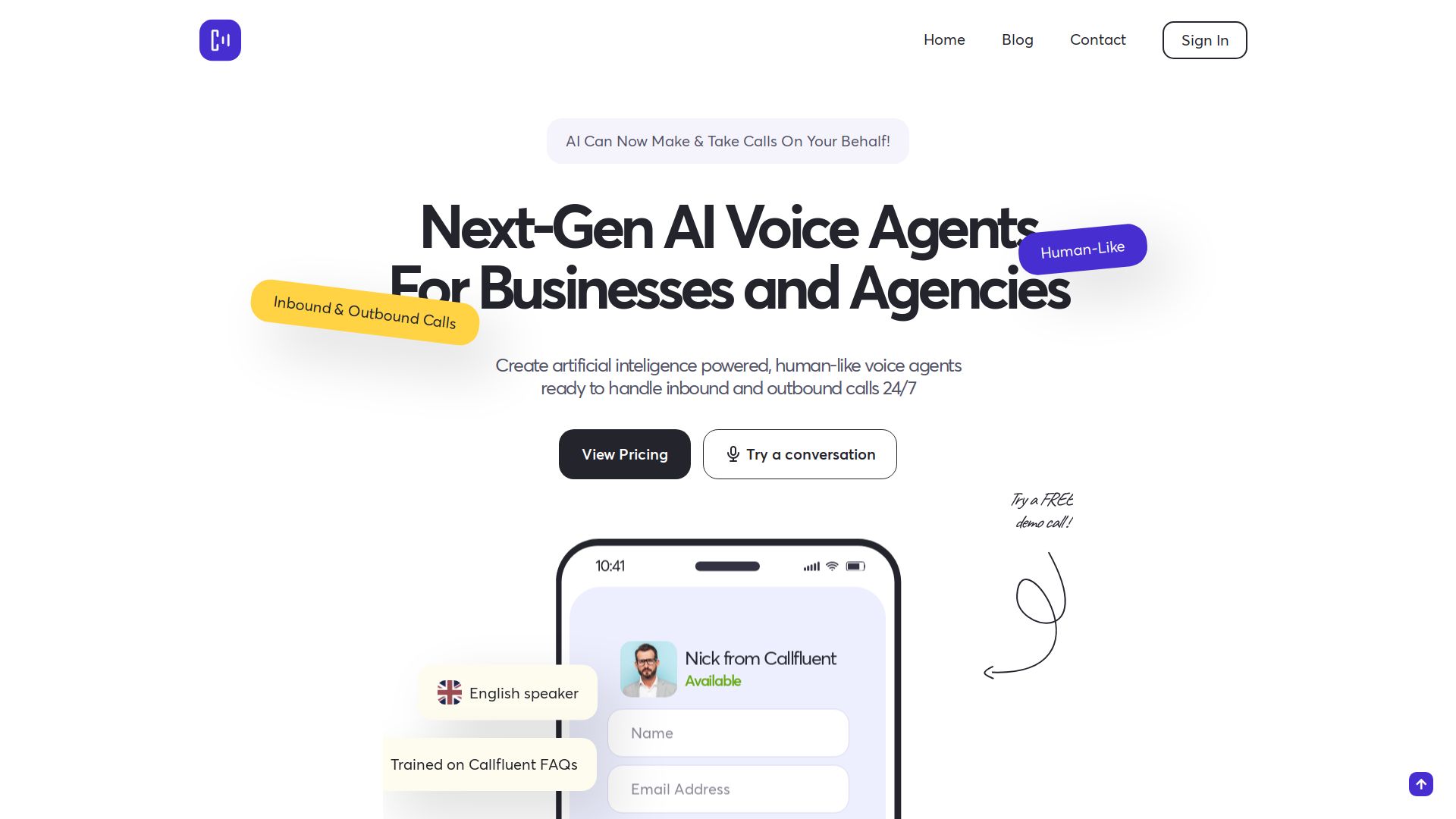 CallFluent AI