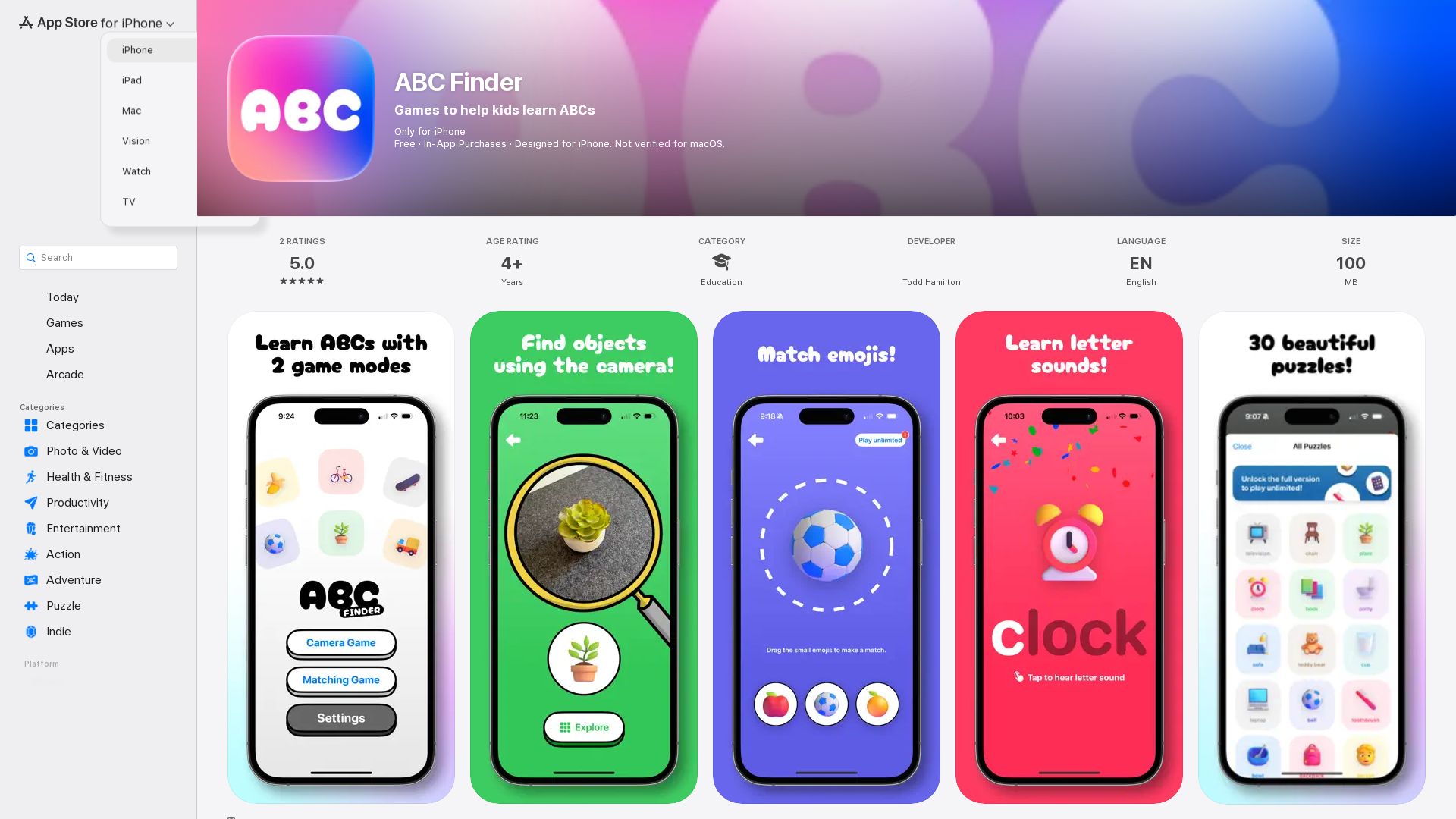 ABC Finder