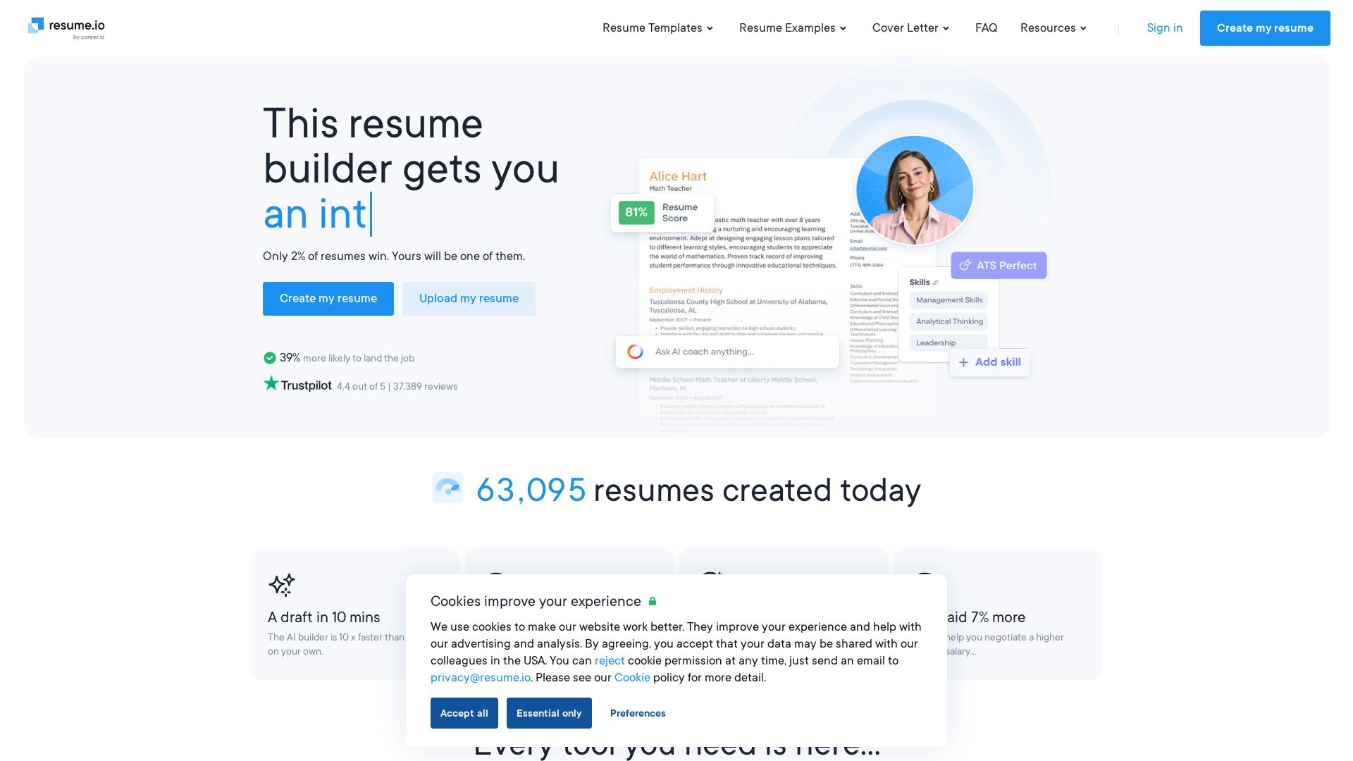 Resume.io