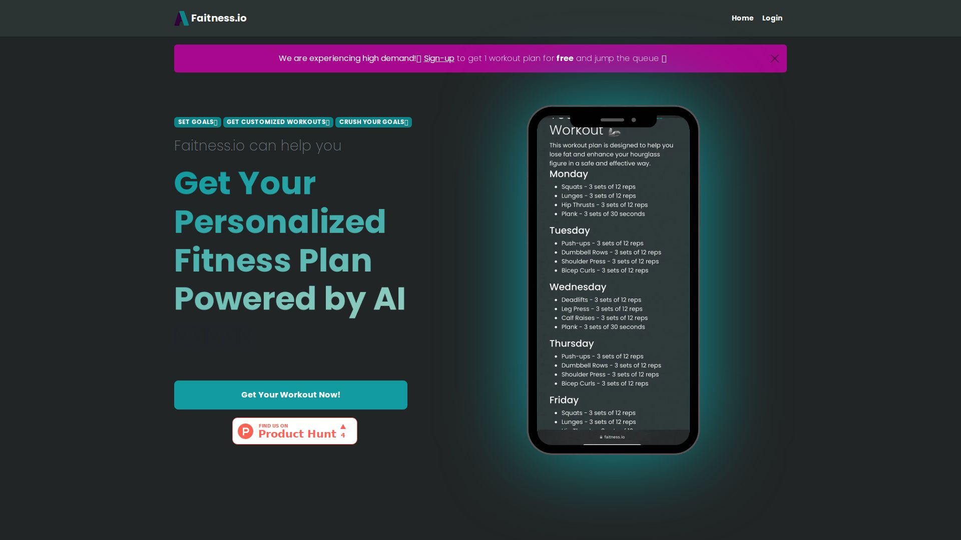 Faitness.io