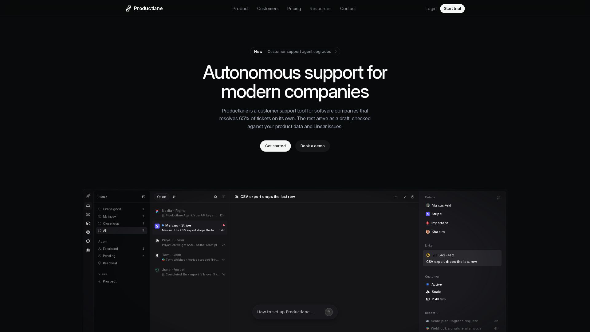 Productlane