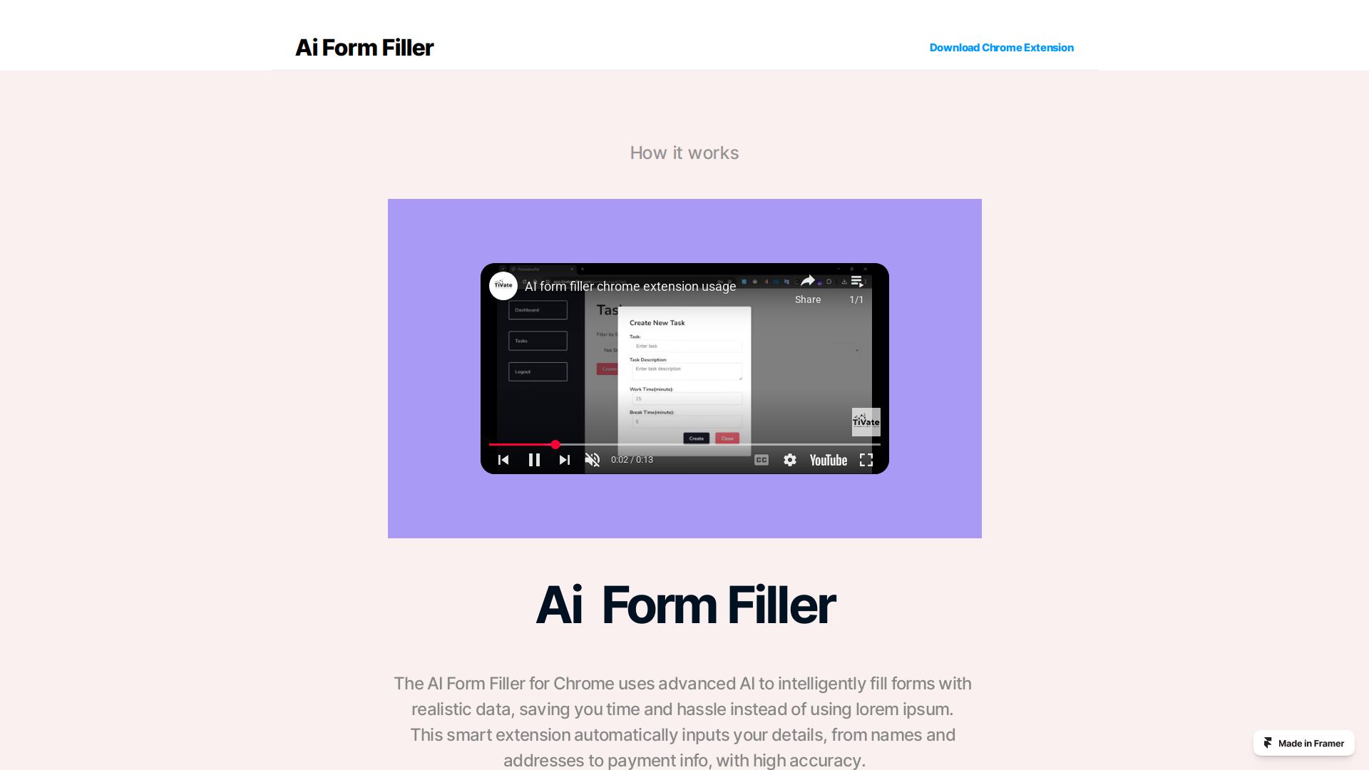 Ai Form Filler