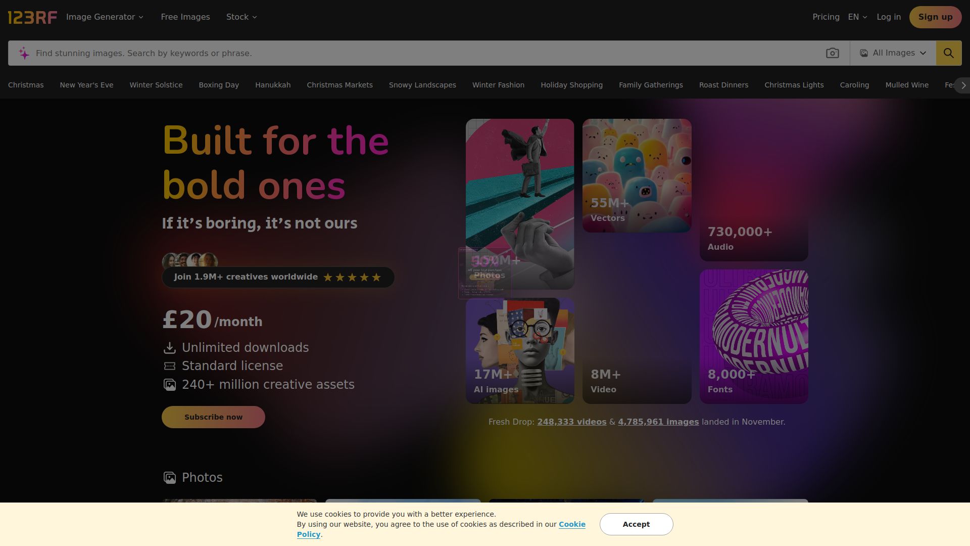 123RF AI Search Engine