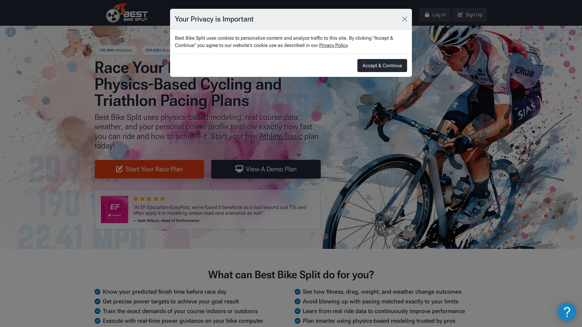 Best Bike Split