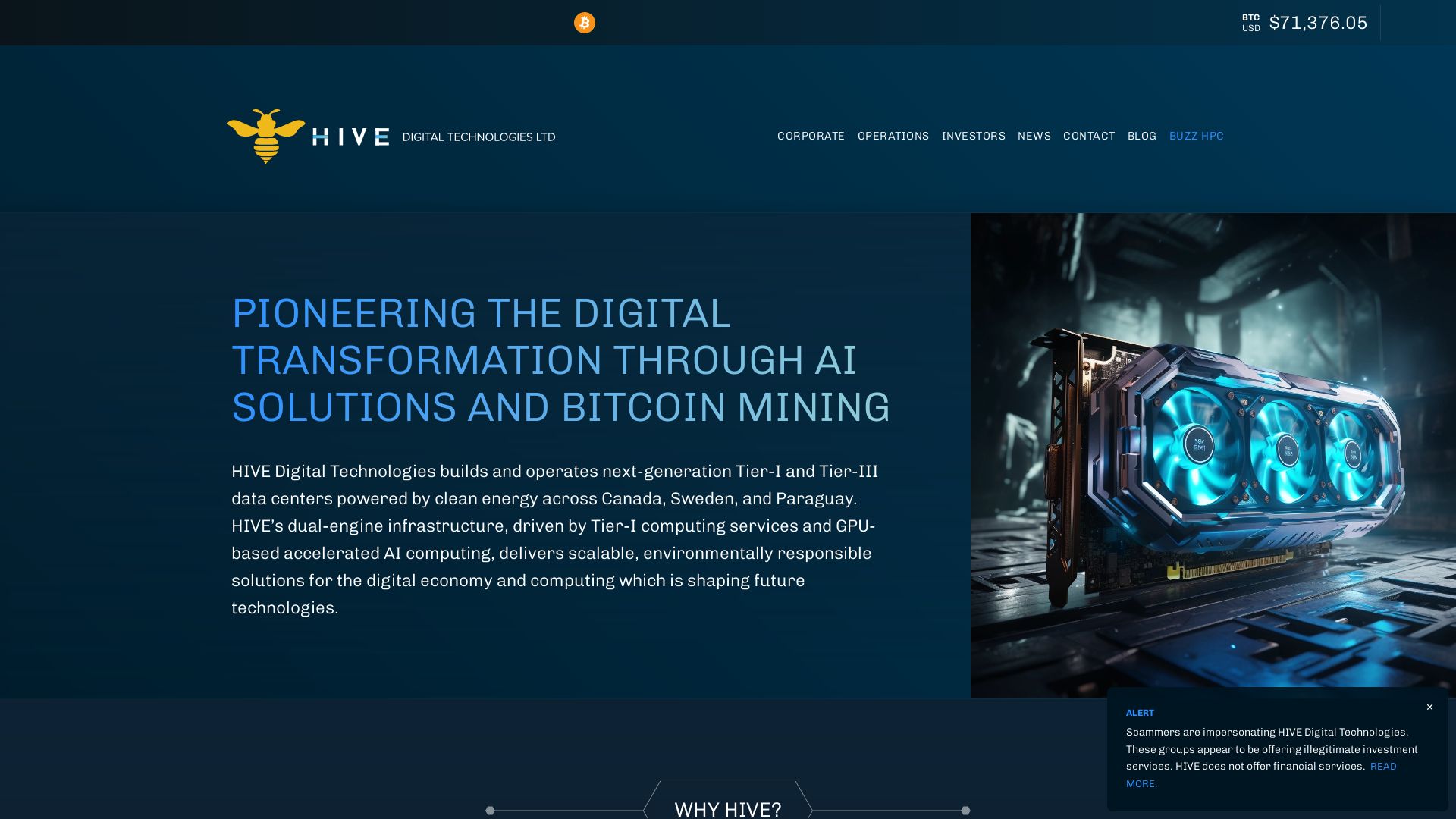 HIVE Digital Technologies LTD