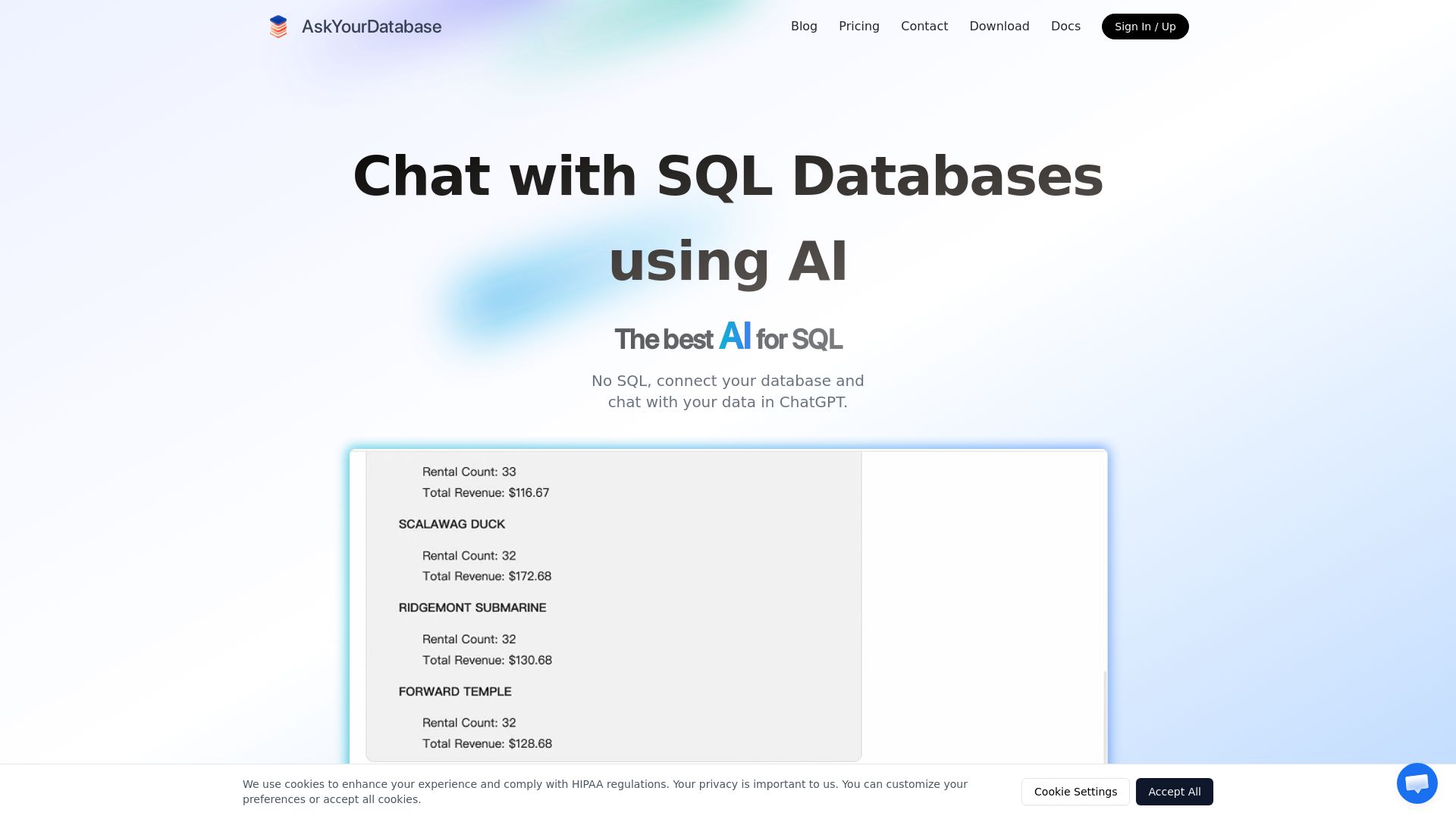AskYourDatabase