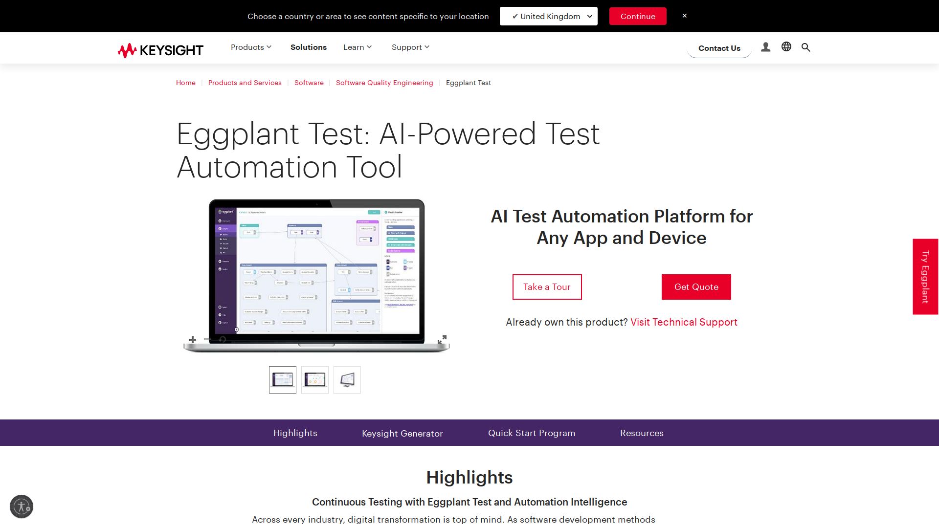 Eggplant Test