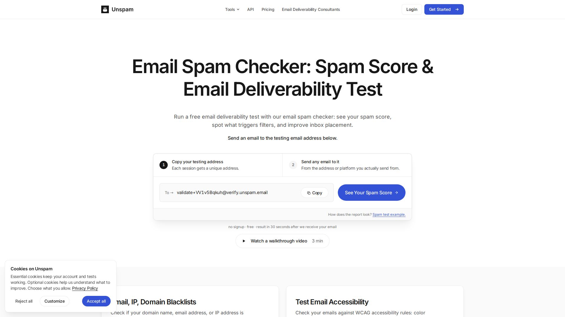unspam.email