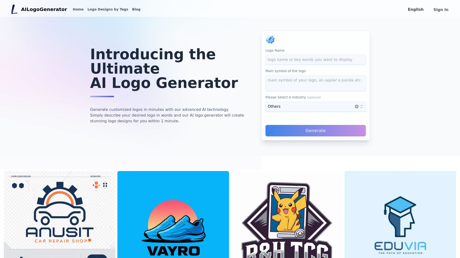 AI Logo Generator