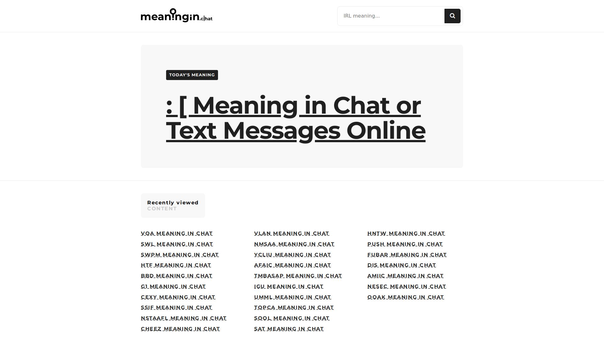 MeaningIn.Chat