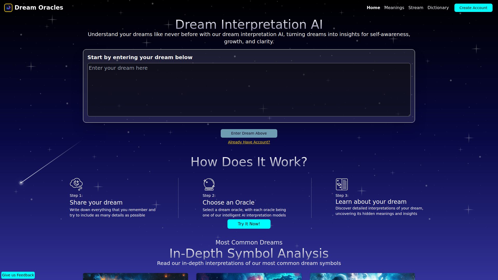 Dream Oracles