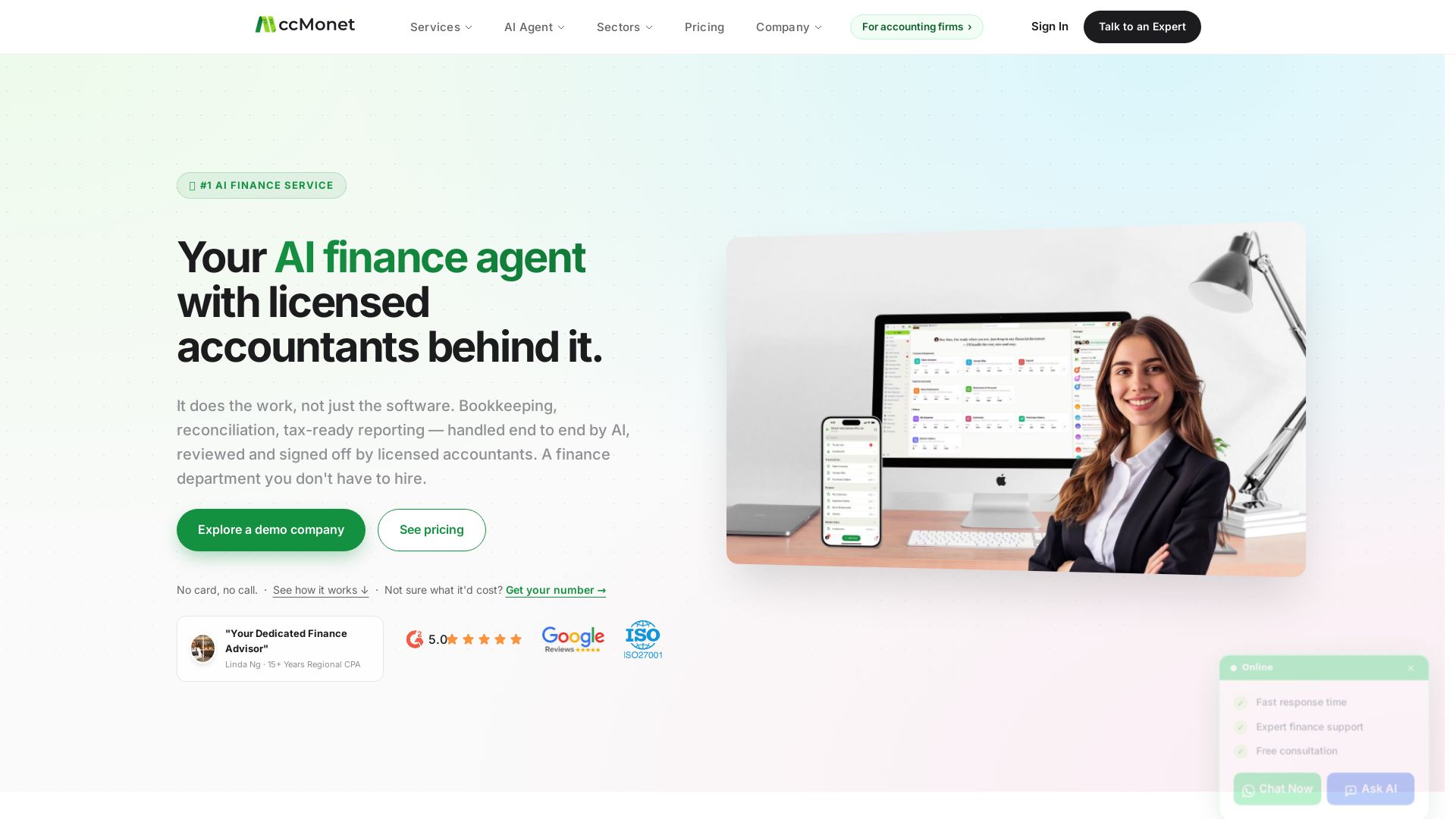 cc:Monet Home - AI Finance Assistant